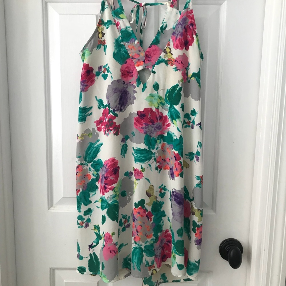 LUSH — Floral Print Dress